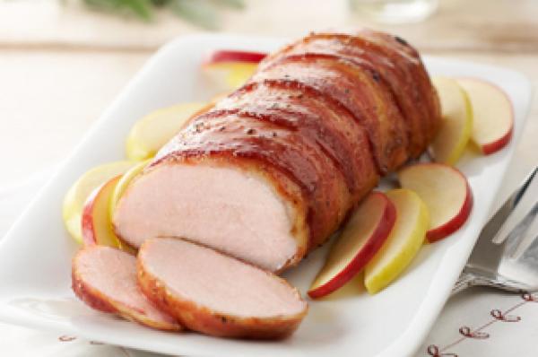 Bacon Wrapped Pork Tenderloin Recipe