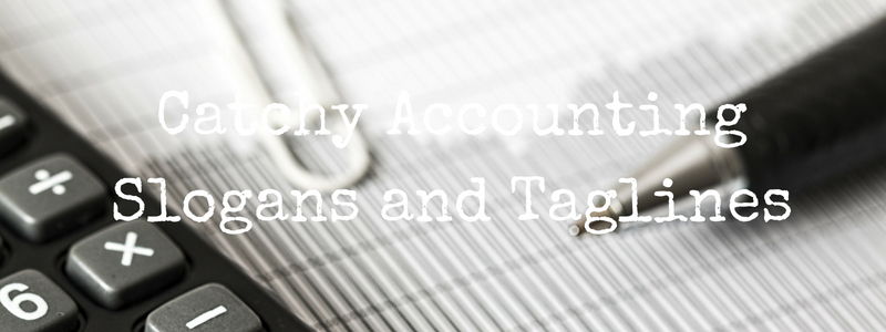 Accounting Slogans