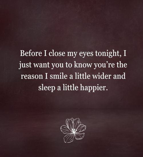 Goodnight Message to Make Her Fall in Love with You